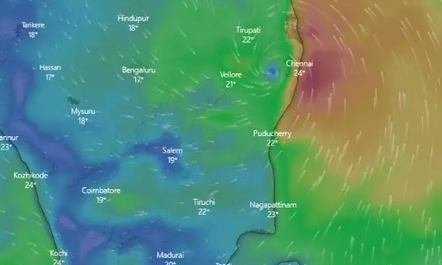 சென்னையில் கோர தாண்டவமாடி கரையை கடந்தது மாண்டஸ் புயல்