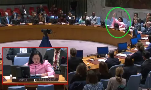 ஐ.நா.வின் மனிதநேய உதவி தடைக்கு விலக்கு அளிக்கும் தீர்மானம்; புறக்கணித்த இந்தியா... ஏன்? ஐ.நா.வின் மனிதநேய உதவி தடைக்கு விலக்கு அளிக்கும் தீர்மானம்; புறக்கணித்த இந்தியா... ஏன்?