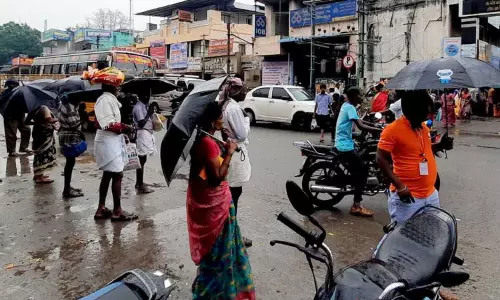 கள்ளக்குறிச்சி பகுதியில் சாரல் மழை