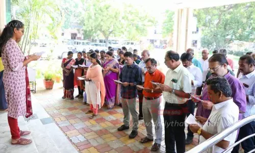 மனித உரிமைகள் தின உறுதிமொழி ஏற்பு