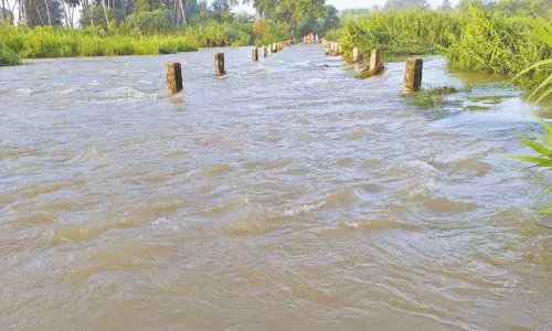 பள்ளிப்பட்டு அருகே கிருஷ்ணாபுரம் அணை நீர் திறப்பு; கொசஸ்தலை ஆற்றில் கரை புரண்டு ஓடிய வெள்ளம் பள்ளிப்பட்டு அருகே கிருஷ்ணாபுரம் அணை நீர் திறப்பு; கொசஸ்தலை ஆற்றில் கரை புரண்டு ஓடிய வெள்ளம்