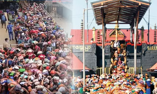 கூட்ட நெரிசலை தவிர்க்க பம்பையில் பக்தர்களை நிறுத்தி குழுவாக அனுப்ப முடிவு