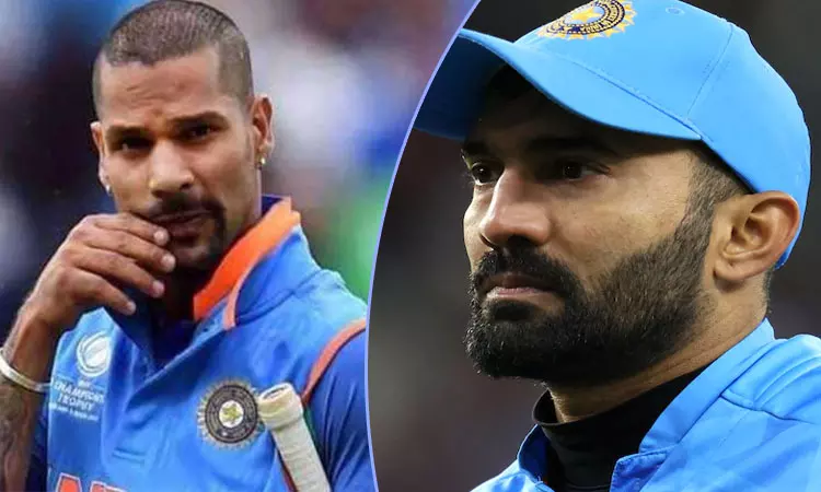 தவானின் கிரிக்கெட் வாழ்க்கை சோகத்துடன் முடிவுக்கு வருகிறது - இந்திய வீரர் தினேஷ் கார்த்திக் கணிப்பு! தவானின் கிரிக்கெட் வாழ்க்கை சோகத்துடன் முடிவுக்கு வருகிறது - இந்திய வீரர் தினேஷ் கார்த்திக் கணிப்பு!