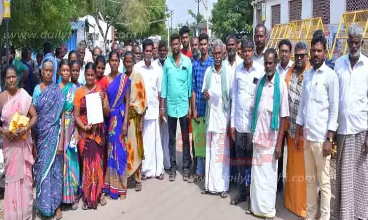 மாற்று வழித்தடத்தில் திட்ட பணியை   கைவிட நடவடிக்கை