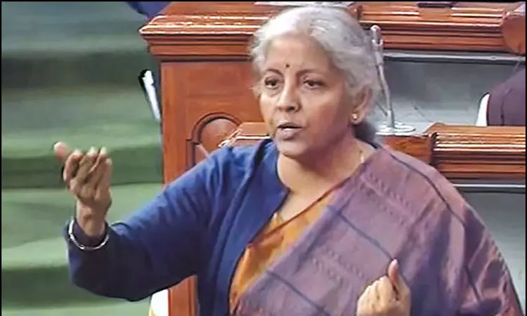 மாநிலங்களுக்கு ஜி.எஸ்.டி. இழப்பீடு வழங்குவதில் நிலுவையா? - நிதிமந்திரி நிர்மலா சீதாராமன் விளக்கம் மாநிலங்களுக்கு ஜி.எஸ்.டி. இழப்பீடு வழங்குவதில் நிலுவையா? - நிதிமந்திரி நிர்மலா சீதாராமன் விளக்கம்
