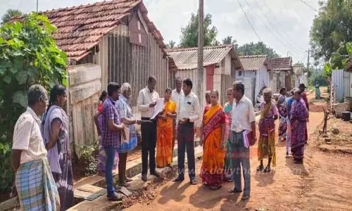 அனைவருக்கும் வீடு வழங்க கணக்கெடுக்கும் பணி