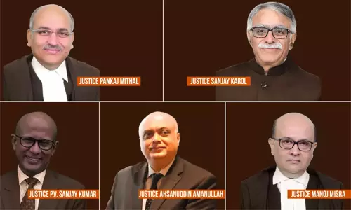 சுப்ரீம்கோர்ட்டுக்கு 5 நீதிபதிகள் நியமனம்: கொலிஜியம் பரிந்துரை