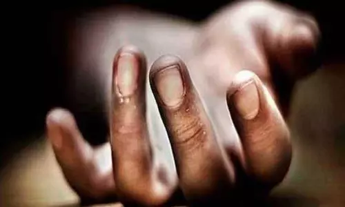 கல்லுக்குழியில் தவறி விழுந்த வடமாநில தொழிலாளி சாவு