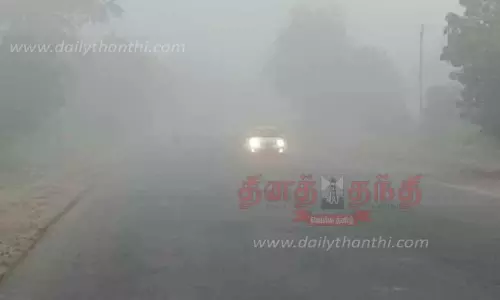 வந்தவாசியில் கடும் பனிப்பொழிவு வந்தவாசியில் கடும் பனிப்பொழிவு