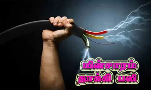 மின்சாரம் தாக்கி மெக்கானிக் பலி மின்சாரம் தாக்கி மெக்கானிக் பலி