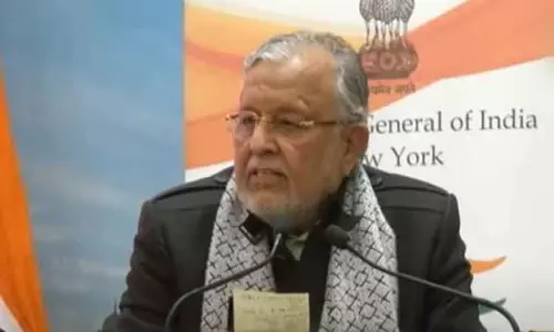 உத்தரபிரதேசத்தை ஒரு டிரில்லியன் டாலர் பொருளாதாரமாக மாற்றுவதே இலக்கு - நியூயார்க்கில் மாநில நிதி மந்திரி பேச்சு