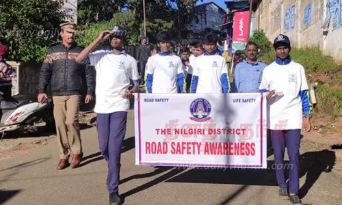 மாணவ-மாணவிகள் விழிப்புணர்வு பேரணி