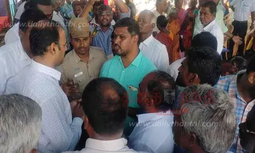 கல்குவாரிகளில் வெடி வைப்பதால் விவசாய பணிகள் பாதிப்பு