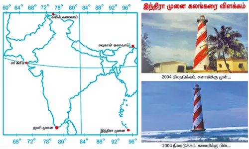 இந்தியாவின் தென்கோடி முனை எது?