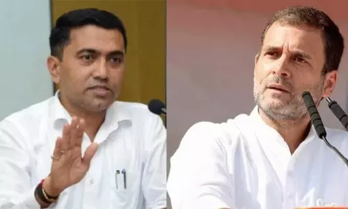 ராகுல்காந்தியின் சீன பாசம் எல்லை மீறி சென்று விட்டது: கோவா முதல்-மந்திரி கண்டனம் ராகுல்காந்தியின் சீன பாசம் எல்லை மீறி சென்று விட்டது: கோவா முதல்-மந்திரி கண்டனம்