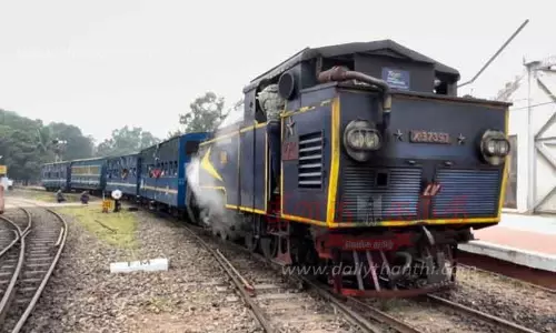 மலைரெயில் சேவை மீண்டும் தொடங்கியது