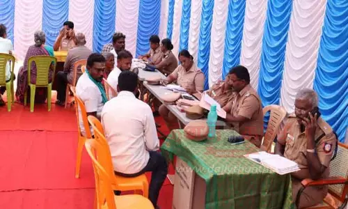 போலீஸ் சூப்பிரண்டு அலுவலகத்தில் மக்கள் குறை தீர்க்கும் கூட்டம்