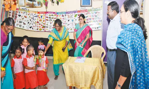 காஞ்சீபுரத்தில் முதல்-அமைச்சரின் காலை உணவு திட்ட ஆய்வு