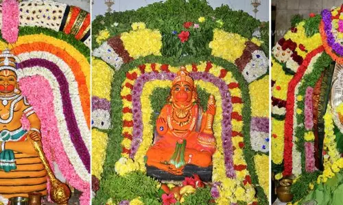 ஆஞ்சநேயர் கோவில்களில் சிறப்பு பூஜை