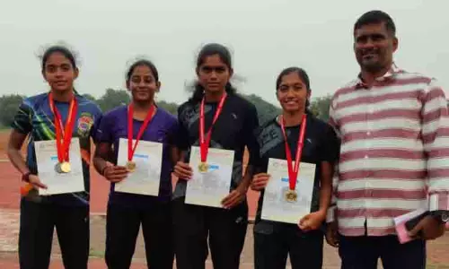 தடகள போட்டியில் கரூர் மாணவர்கள் சாதனை தடகள போட்டியில் கரூர் மாணவர்கள் சாதனை