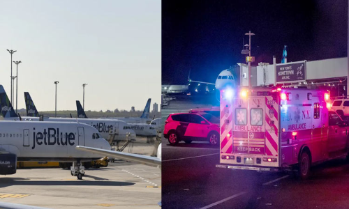 அமெரிக்க விமானத்தில் லேப்-டாப் தீப்பிடித்ததால் 167 பயணிகள் அவசரமாக வெளியேற்றம்