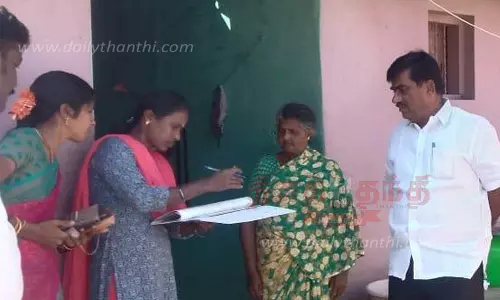 வீடு இல்லாதோர் குறித்து கணக்கெடுக்கும் பணி