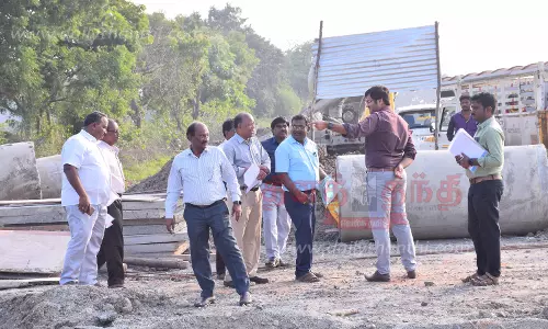 குடிநீர் வடிகால் வாரிய மேலாண்மை இணை இயக்குனர் ஆய்வு