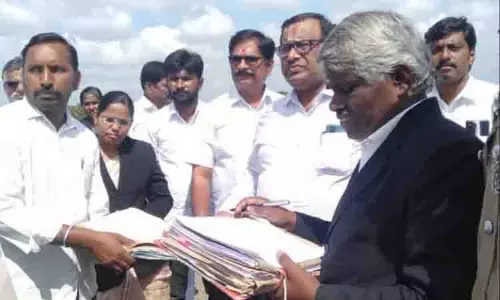 புதிய நீதிமன்றம் கட்டுவதற்கான இடம் தேர்வு செய்யும் பணி