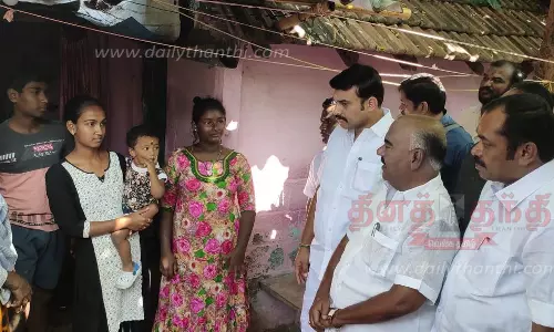 இலங்கை தமிழர் மறுவாழ்வு முகாம்களில் அமைச்சர் மஸ்தான் ஆய்வு