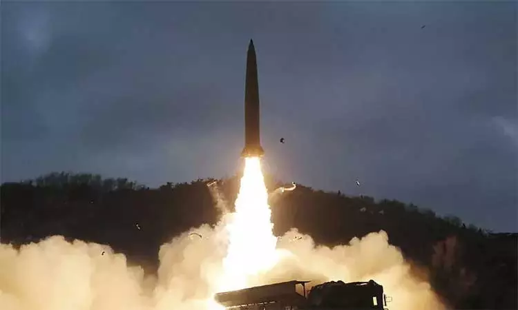 வட கொரியா பாலிஸ்டிக் ஏவுகணை சோதனை நடத்தியுள்ளது- தென் கொரியா தகவல் வட கொரியா பாலிஸ்டிக் ஏவுகணை சோதனை நடத்தியுள்ளது- தென் கொரியா தகவல்