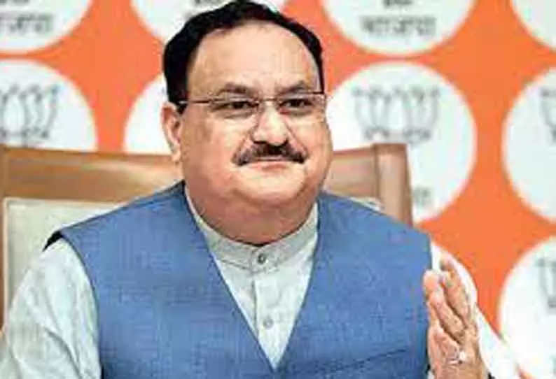 எங்கள் முதுகில் குத்தினார்கள்: புதிய அரசை அமைத்து சிவசேனாவுக்கு தக்க பதிலடி கொடுத்தோம்- ஜே.பி. நட்டா பேச்சு எங்கள் முதுகில் குத்தினார்கள்: புதிய அரசை அமைத்து சிவசேனாவுக்கு தக்க பதிலடி கொடுத்தோம்- ஜே.பி. நட்டா பேச்சு