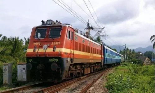 ராஜஸ்தானின் பாலியில் பயணிகள் ரெயில் தடம் புரண்டது ராஜஸ்தானின் பாலியில் பயணிகள் ரெயில் தடம் புரண்டது