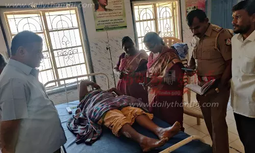 அரசு பள்ளி சமையல் கூடத்தில் சிலிண்டரில் கியாஸ் கசிந்து தீ விபத்து