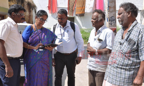 பொதுமக்களின் வாழ்க்கை தரம் குறித்து கணக்கெடுக்கும் பணி