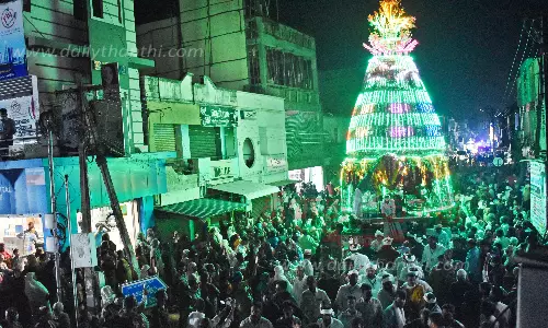 நாகூர் தர்கா கந்தூரி விழா சந்தனக்கூடு ஊர்வலம்