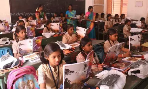 நெல்லை மாவட்டத்தில் பள்ளிக்கூடங்கள் திறக்கப்பட்டன