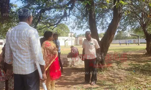 பொள்ளாச்சியில் மினி ஸ்டேடியம் அமைக்க திட்டம்-மாவட்ட வருவாய் அலுவலர் ஆய்வு