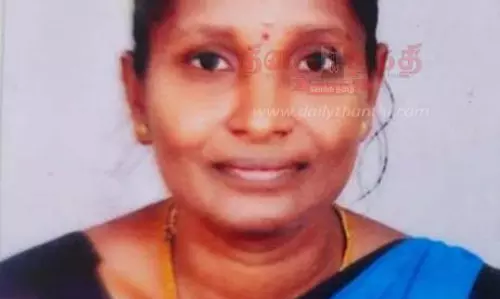 நடத்தையில் ஏற்பட்ட சந்தேகத்தால் தனியார் பள்ளி ஆசிரியை வெட்டிக்கொலை-கணவர் போலீசில் சரண்