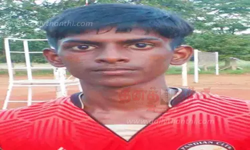 தேசிய வாலிபால் போட்டிக்கு வத்திராயிருப்பு மாணவன் தேர்வு தேசிய வாலிபால் போட்டிக்கு வத்திராயிருப்பு மாணவன் தேர்வு