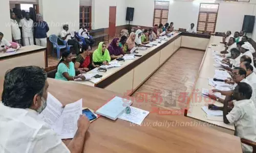 கடையநல்லூர் நகராட்சி கூட்டம்