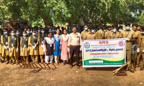 கொன்னம்பட்டியில் நாட்டு நலப்பணி திட்ட முகாம் கொன்னம்பட்டியில் நாட்டு நலப்பணி திட்ட முகாம்