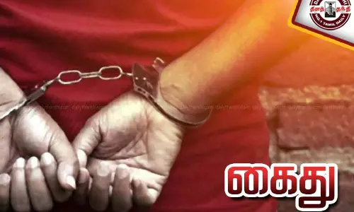மணல் கடத்திய வாலிபர் கைது