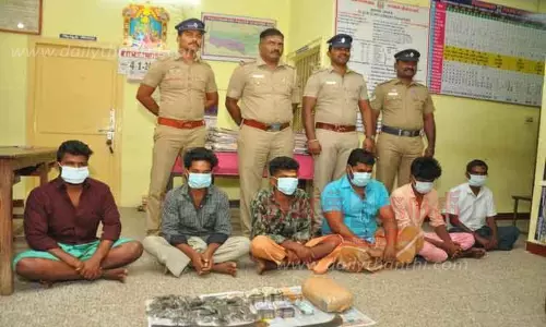 கஞ்சா விற்ற 6 பேர் கைது