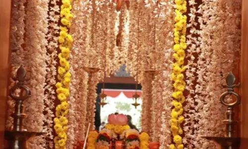 அய்யா வைகுண்டர் மலர்பதியில்திருக்கல்யாண ஏடு வாசிப்பு நிகழ்ச்சி