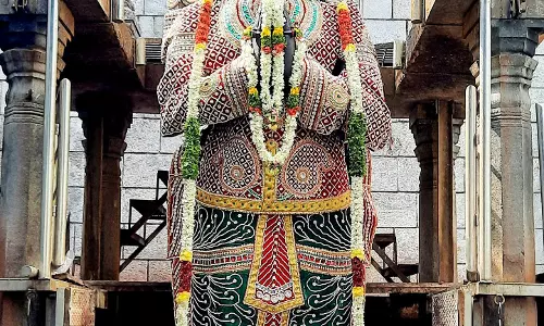 மார்கழி மாத பவுர்ணமியையொட்டிநாமக்கல் ஆஞ்சநேயர் கோவிலில் சிறப்பு அபிஷேகம்