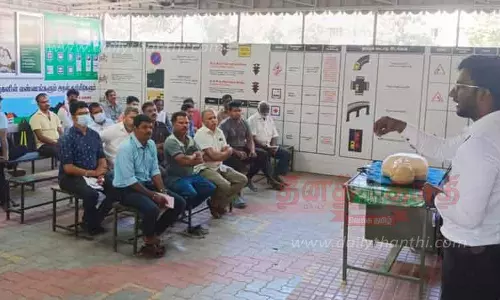 முதலுதவி சிகிச்சை அளிக்க வாகன ஓட்டுனர்களுக்கு பயிற்சி
