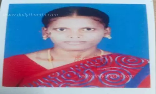 வெவ்வேறு விபத்துகளில்  பெண் உள்பட 2 பேர் பலி