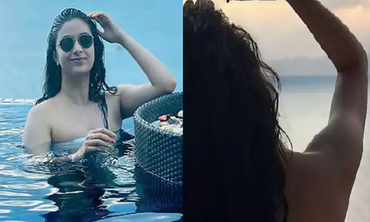 நீச்சல் உடையில் போஸ் கொடுத்த கீர்த்தி சுரேஷ்....! 'இதற்காகதானா'  நெட்டிசன்ஸ் கேள்வி !