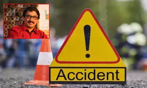 கேரளாவில் சாலை விபத்து; மாநில உள்துறை செயலாளர், மனைவி, மகன் படுகாயம்