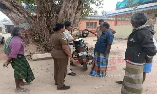 ஆலாந்துறை பகுதியில் போலீசார் வீடு, வீடாக சோதனை